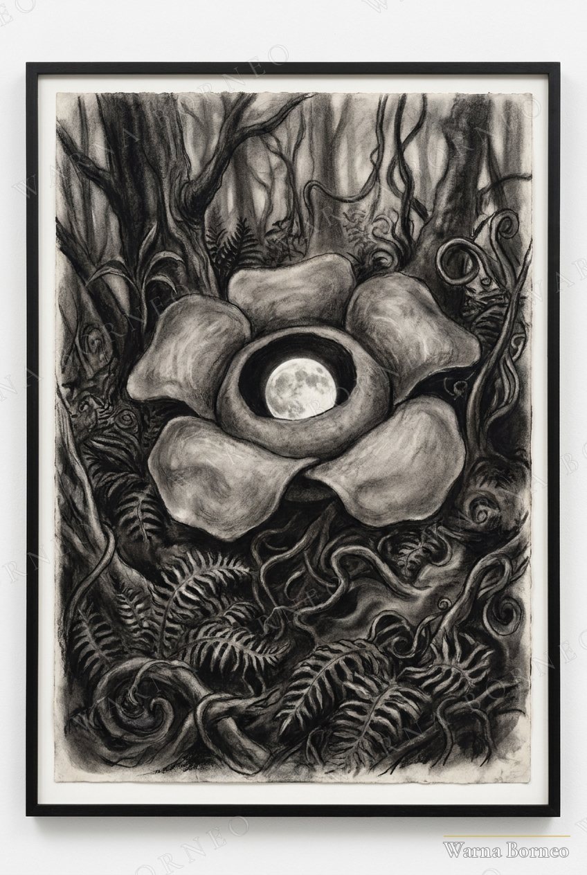 Moon in the Rafflesia