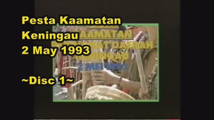 Pesta Kaamatan 1993 D1